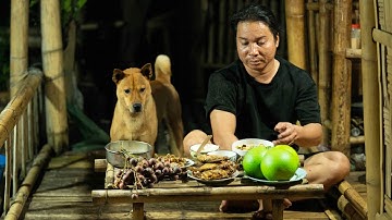 Self-sufficient Meal, Harvesting Wild Fruits and Yams: Survival Alone | EP.504