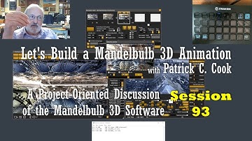 TS1.93 - Cont. creating and documenting animation keyframes - Mandelbulb3D Tutorial Series 1