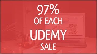 Make the MOST from selling courses on Udemy - Instructor Revenue Share