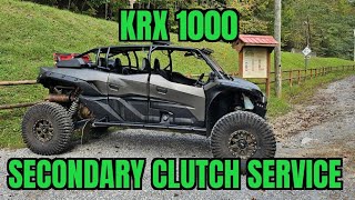 KRX and KRX 4 Secondary Clutch Service