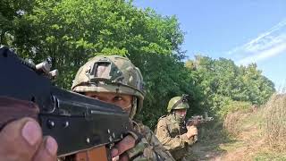 Учебка Контрактники проходят боевое слаживание. #army