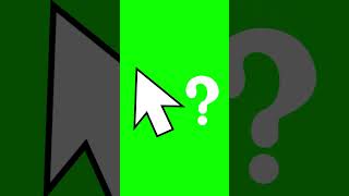 Cursor Drag Green Screen Animation | Mouse Move Effect | My Teach World #shorts #greenanimation