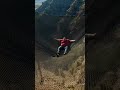 Cliff Slide Starting With A Sudden Move And Flowing Into A Fast Downward Run