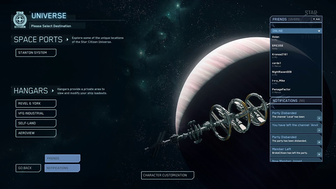 Star Citizen - 3.9.1 PU - Live - YouTube