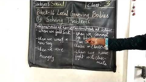 16-11-20, Class:3, Social, Block-16 S1 and CW