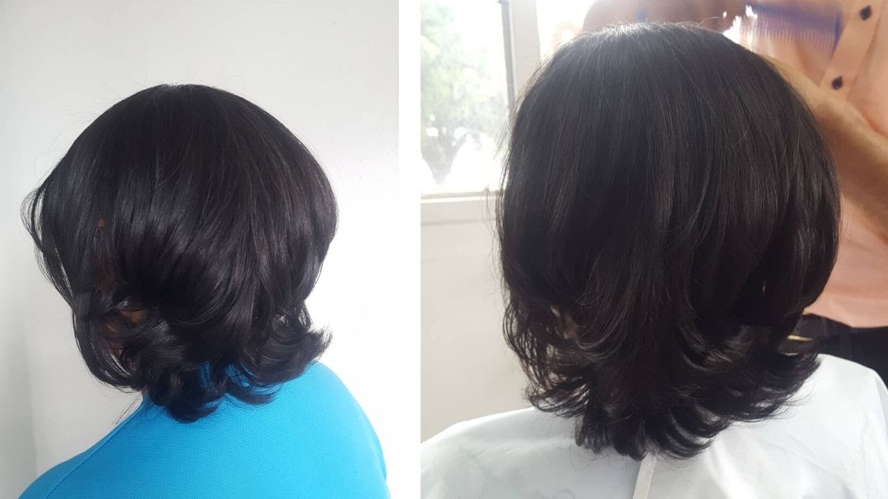 Corte En Capas Cabello Mediano