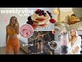 WEEKLY VLOG | high protein recipes, lacking motivation + youtube chats