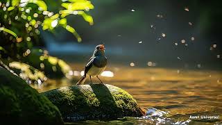 Download Lagu Burung Robin Magpie Liar Bernyanyi di Aliran Sungai Hutan – Suara Alam yang Sungguh Indah MP3