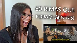 REACT | 60 RIMAS QUE FORAM GENIAIS! | RIMASCOMPILATIONHD