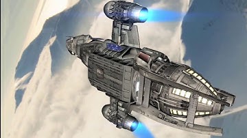 Serenity Flight test (Lightwave 2015.3)