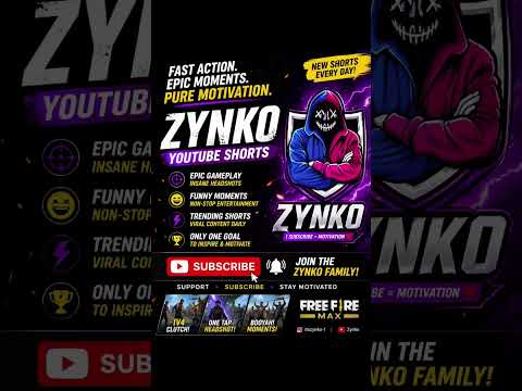 🚨 STOP Scrolling! 👑 ZYNKO Is Here! Best Free Fire MAX Shorts 2026 #goviralshorts
