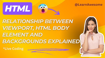 Understanding Body, Viewport & Backgrounds in HTML (CSS Issues Explained)
