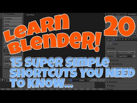 15 Blender Shortcuts That You Shouldn&rsquo;t Ignore If You Want to Be Faster