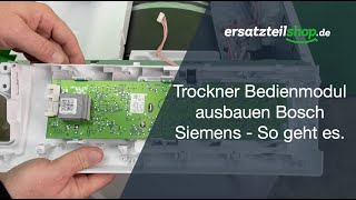 24h Reparatur Trockner Elektronik Totalausfall defekt Bosch Siemens Constructa 