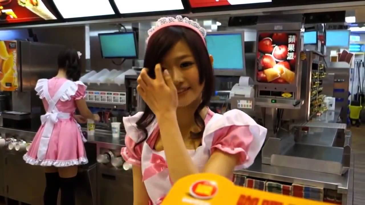 激カワ 台湾マックのコスプレ店員かわいすぎワロタwww 台湾美人 Hd Youtube