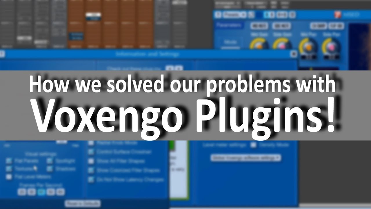 How to change the GUI of Voxengo plugins