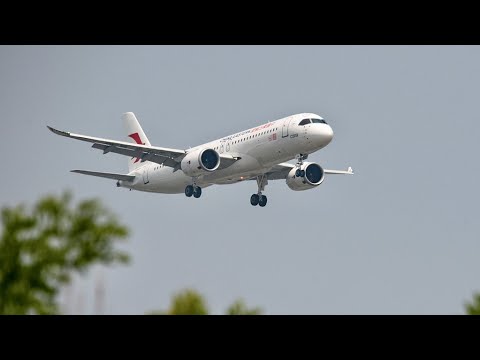 Experience the first commercial flight on China's C919