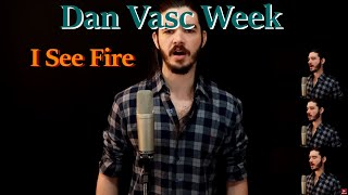 [REACTION] (Dan Vasc Week | 500 Abonnenten-Special) "I See Fire" - ED SHEERAN cover