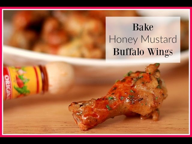 Baked Honey Mustard Buffalo Wings ! So Flavorful! | Divas Can Cook