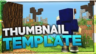 ★EPIC FREE MINECRAFT THUMBNAIL TEMPLATE BAUMBLAU STYLE★Rici screenshot 3