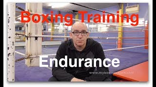 Endurance in Boxing Training