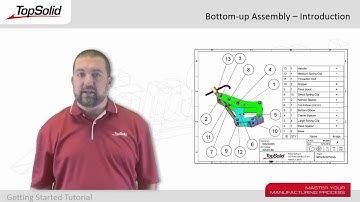 TopSolid 7   Getting started with bottom up assemblies   introduction