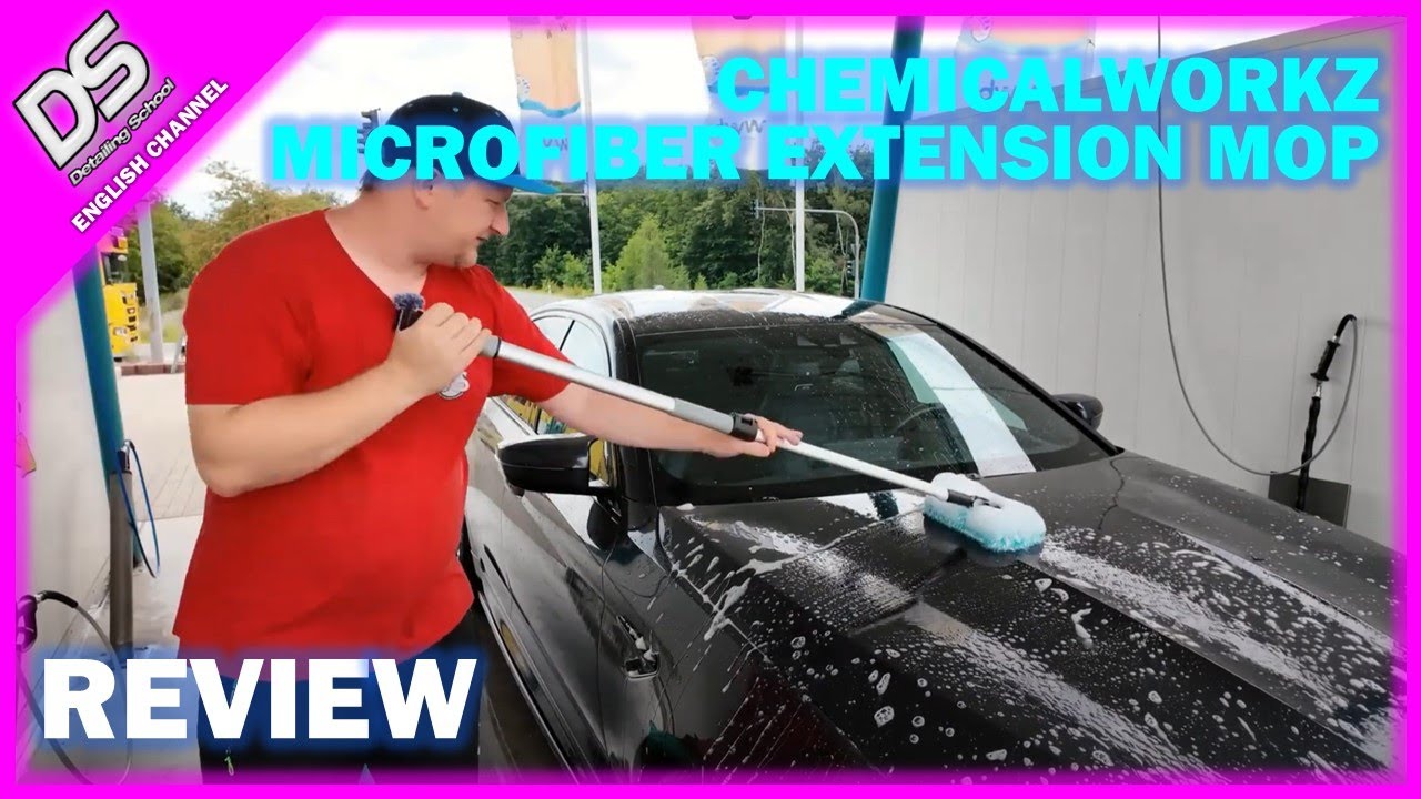REVIEW: chemicalworkz Microfiber Extension MOP - more comfort and less stress for your back