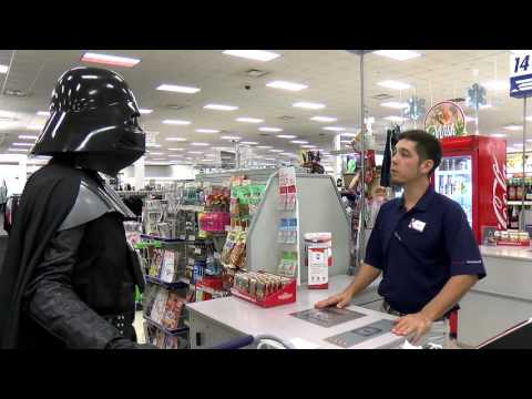 Darth Vader Goes Shopping