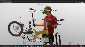 [Experiment] Bike Configurator in Mixed Reality (WebXR)