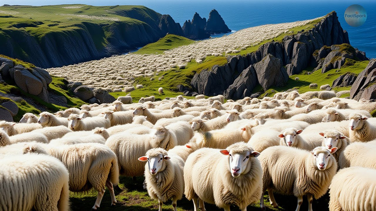 20 SHEEP Left On the ISLAND for 50 Years | Scientists Couldn't Believe Their Eyes