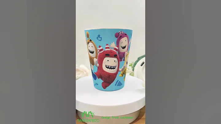 Oddbods, Coffee Take Away Cups - Biodegradable,Eco Friendly,Compostable