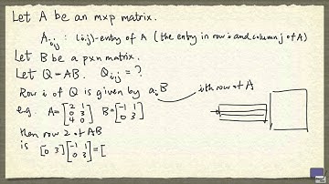 Week 5 - Associativity of matrix multiplication