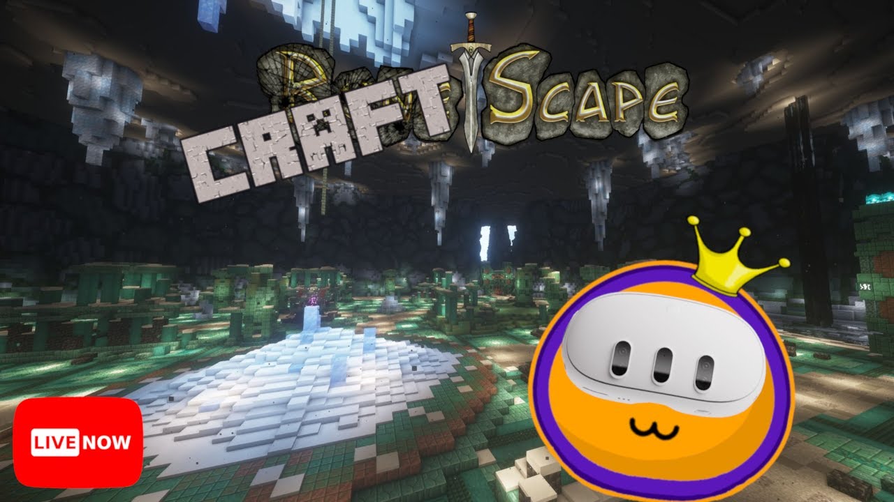 {ENG} [VR] OLD SCHOOL RUNESCAPE IN MINECRAFT! | Ask about the 500 ...