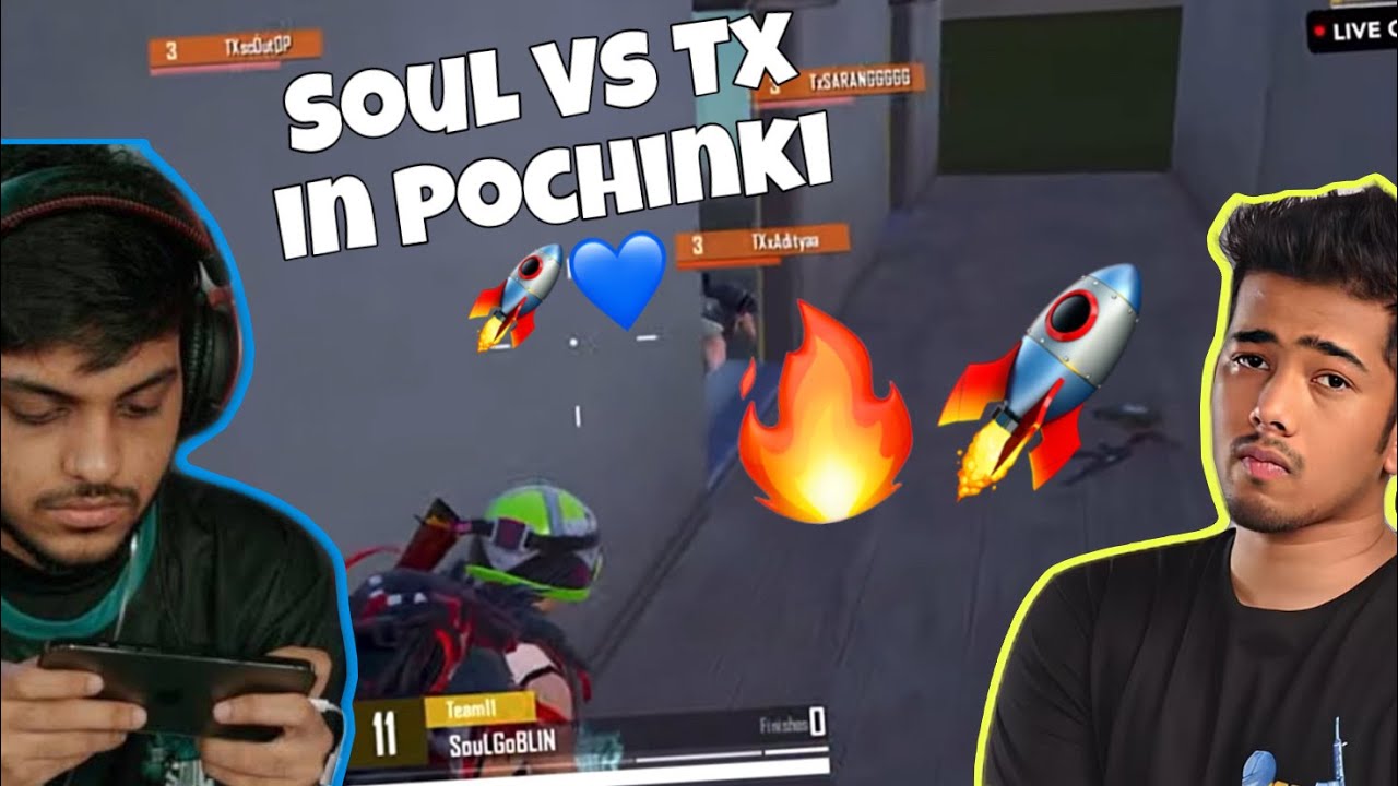 Soul Vs Tx In Pochinki 🚀🔥 Scout Vs Goblin 🚀💙 - YouTube