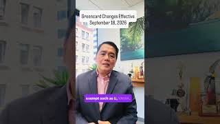 #USCISUpdate: #Greencard Changes Effective Sept. 18, 2026 #immigrationattorney #immigrationlaw