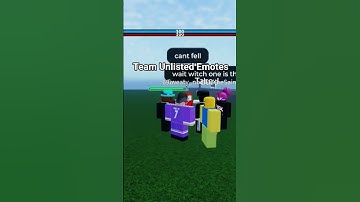 Team Unlisted Emote! #roblox #ragdoll
