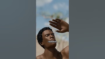 The science of dark skin color #animation #science