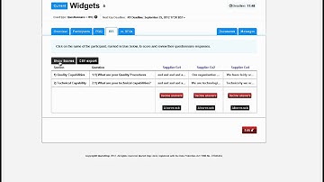 Market Dojo - Host - Managing and Scoring Questionnaires
