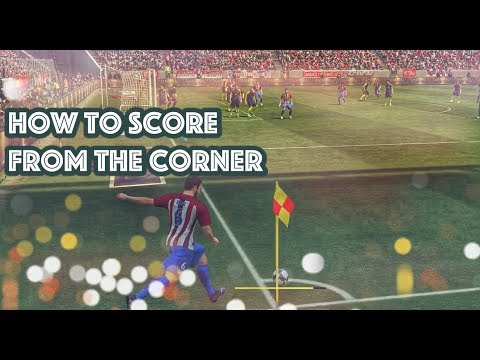 PES 2017 HOW TO SCORE FROM THE CORNER (TUTORIAL)