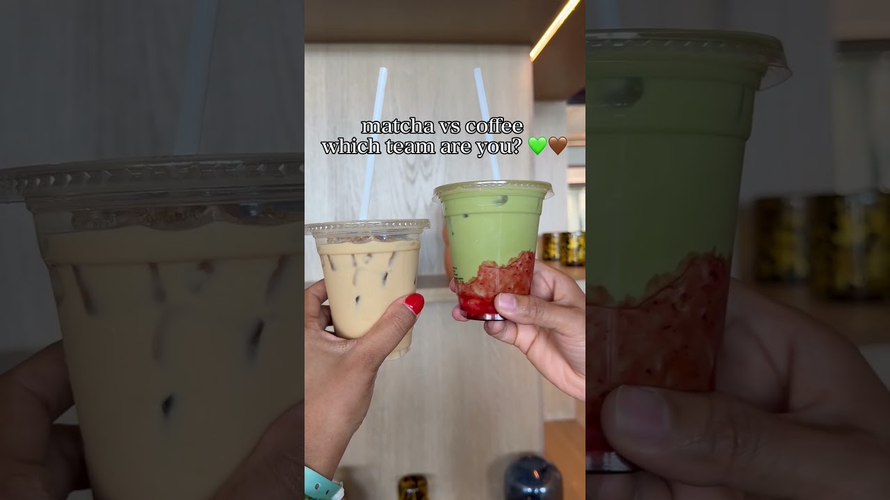 Coffee vs Matcha — Which Is Better? 🤔☕💚