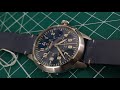 Alpina Limited Edition AL-525NBG4SH6 Startimer Pilot Heritage Automatic Hunter's Case
