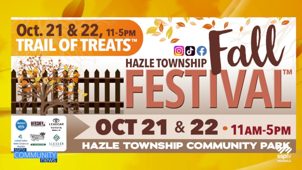 SSPTV Community News Hazle Twp. Fall Festival 2023 YouTube