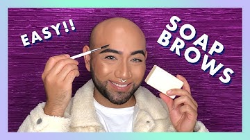 TRYING OUT SOAP BROWS FOR THE FIRST TIME!