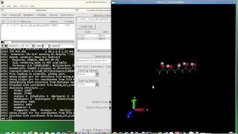 VMD Tutorial 5  loading trajectories