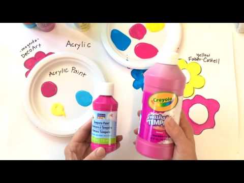 Video: What Are Tempera Paints