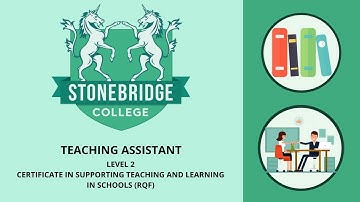 Teaching Assistant Course: Supporting Teaching and Learning (Level 2) from Stonebridge Colleges