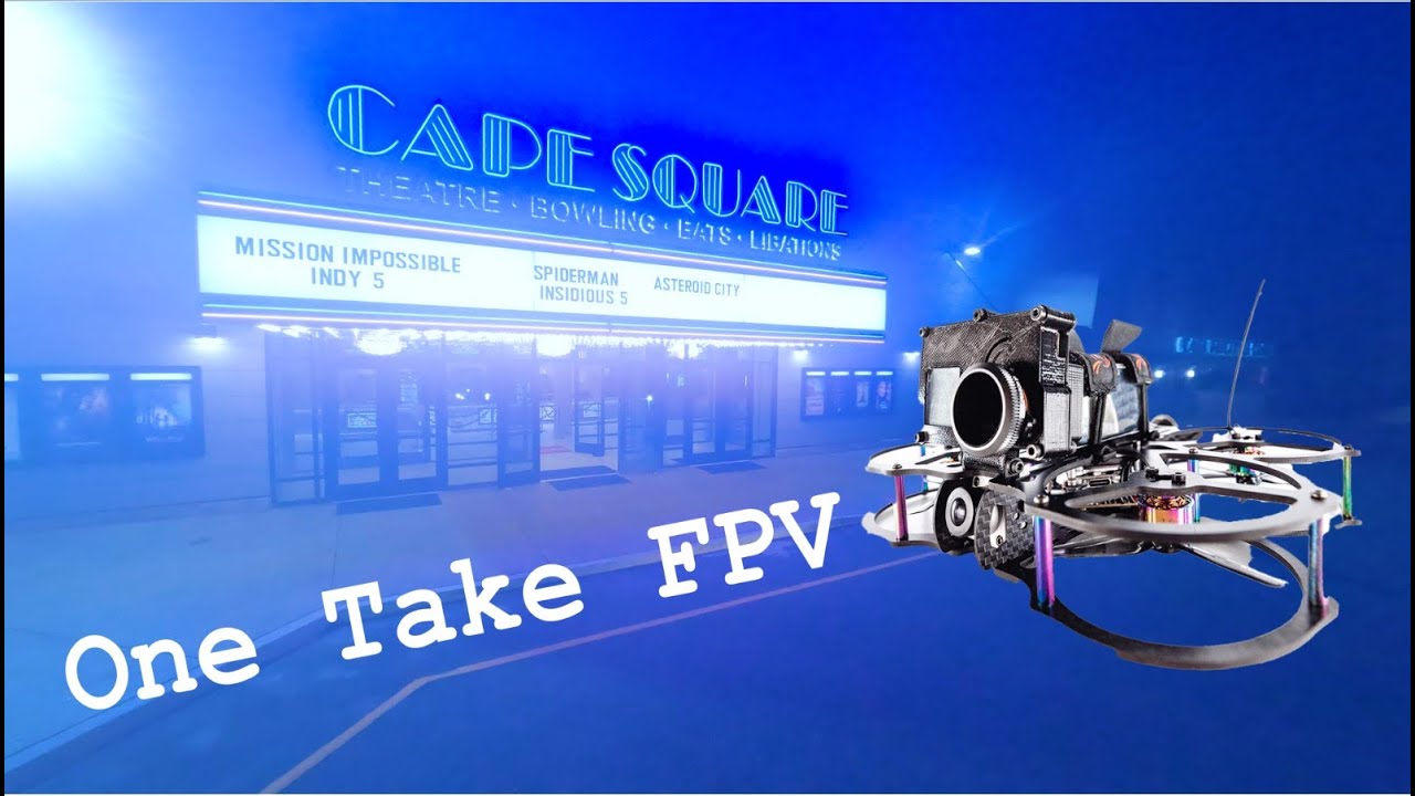 Cape Square Theater Center // FPV One take fly-through - YouTube