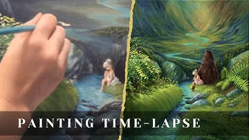PAINTING TIMELAPSE ||  “The Guardian”