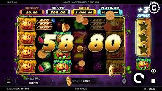 Joker Lanterns Hold and Win by Kalamba Games  Slot Features | GamblerID screenshot 5