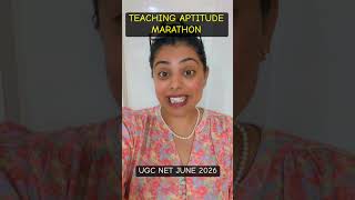 Teaching Aptitude Marathon | UGC NET June 2026 Paper 1 Update | By Sheemal Bhagi #ugcnet2026